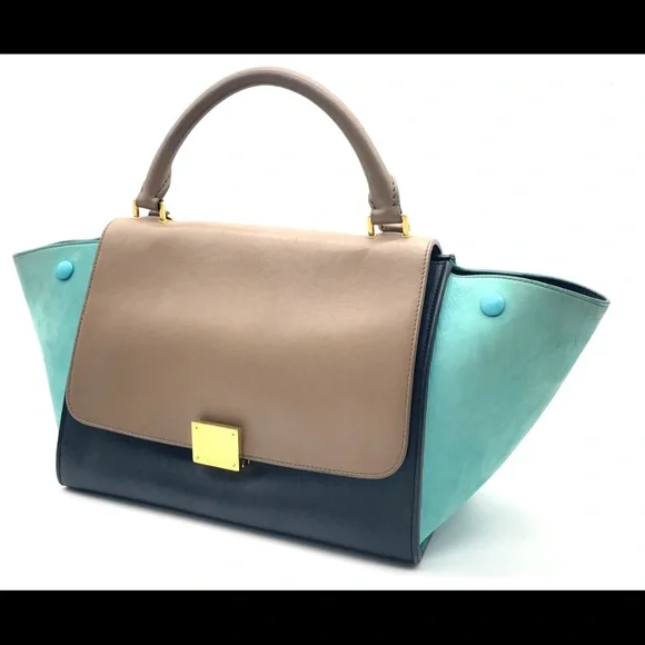 Celine Tricolor Trapeze Bag - Picture 3 of 16